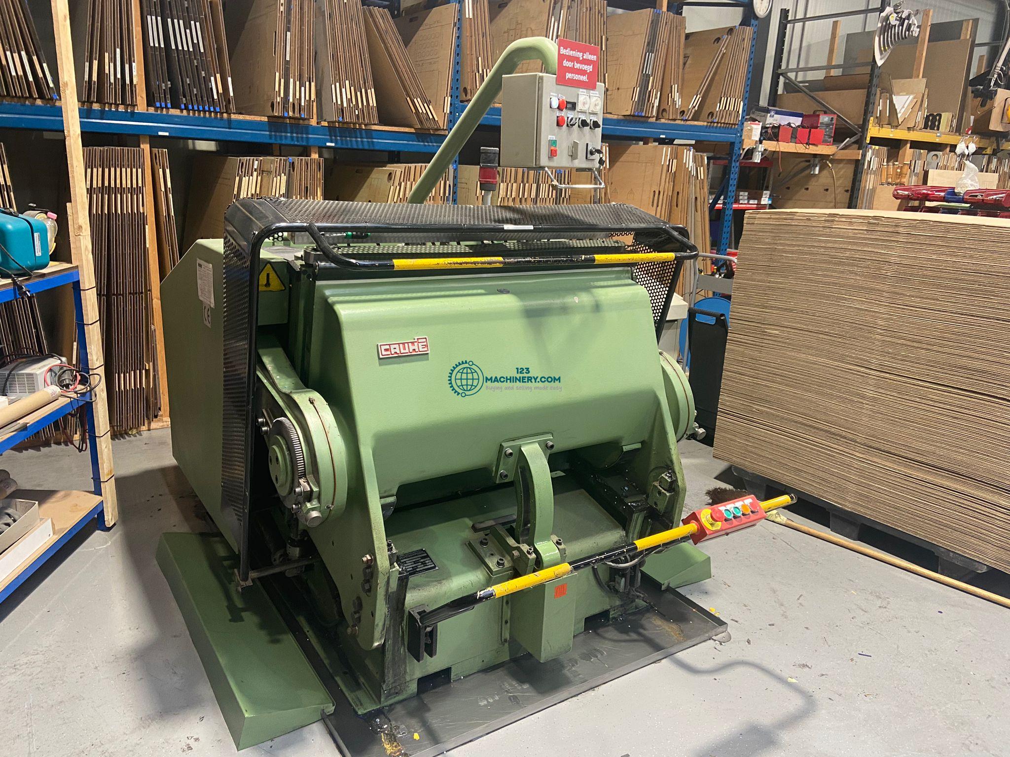 Hand fed platen presses